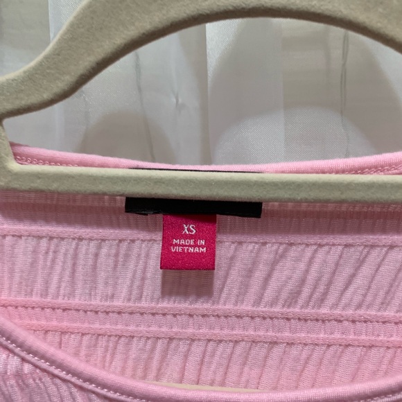 Vince Camuto Pink Puff Shoulder Long Sleeve - Picture 5 of 5